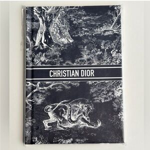Dior goregous gold leaf trim pages, journal.  New in package.